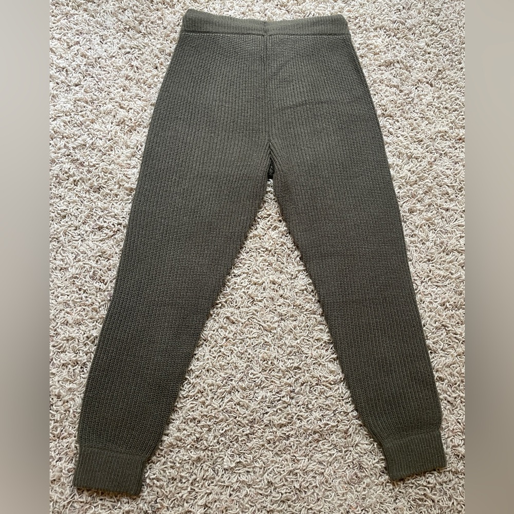 NWOT Jenni Kayne Alpaca Fisherman Sweatpants - Picture 4 of 9